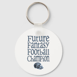 Zukünftiger Fantasie-Fußball-Champion Schlüsselanhänger