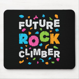 Zukünftiger Felsenkletterer Bergsteigen Bouldern B Mousepad