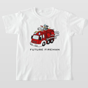 Zukünftiger Feuerwehrmann T-Shirt
