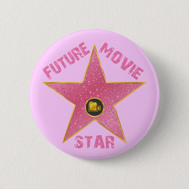 ZUKÜNFTIGER FILMSTAR BUTTON (Vorderseite)