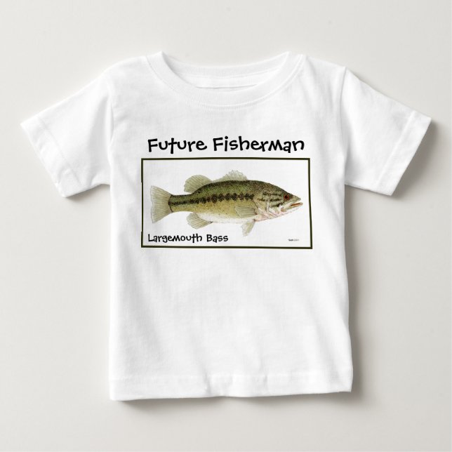 Zukünftiger Fischer Baby T-shirt (Vorderseite)