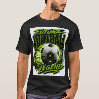 Zukünftiger Fußball-Legende-Fußball-T-Shirt T-Shirt