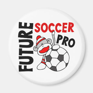 Zukünftiger Fußball-Prosocken-Affe Magnet