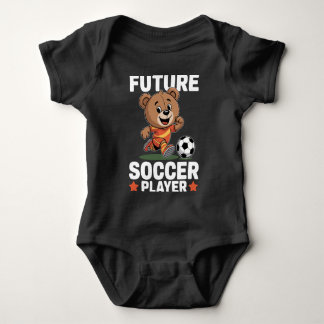 Zukünftiger Fußballspieler Baby Strampler