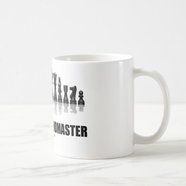 Zukünftiger Grandmaster (Schach-Set) Kaffeetasse (Rechts)