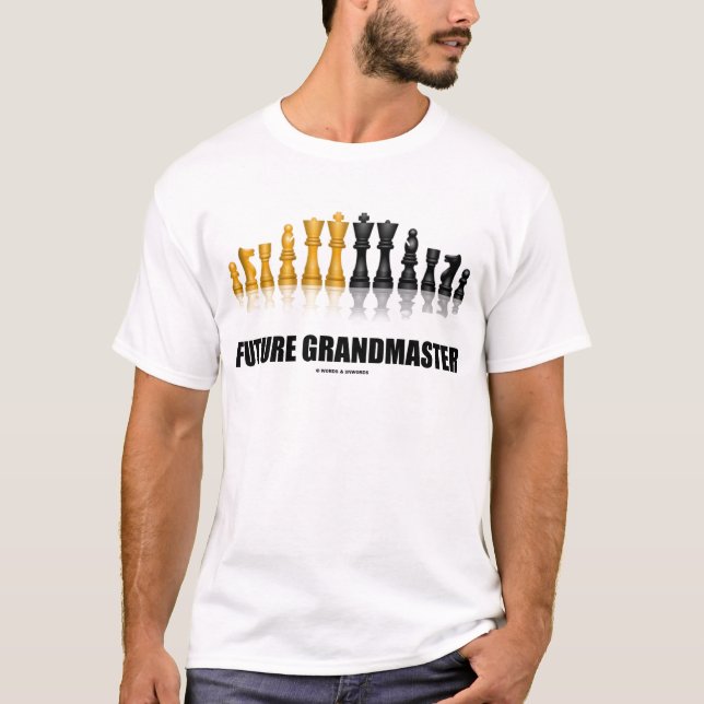 Zukünftiger Grandmaster (Schach-Set) T-Shirt (Vorderseite)