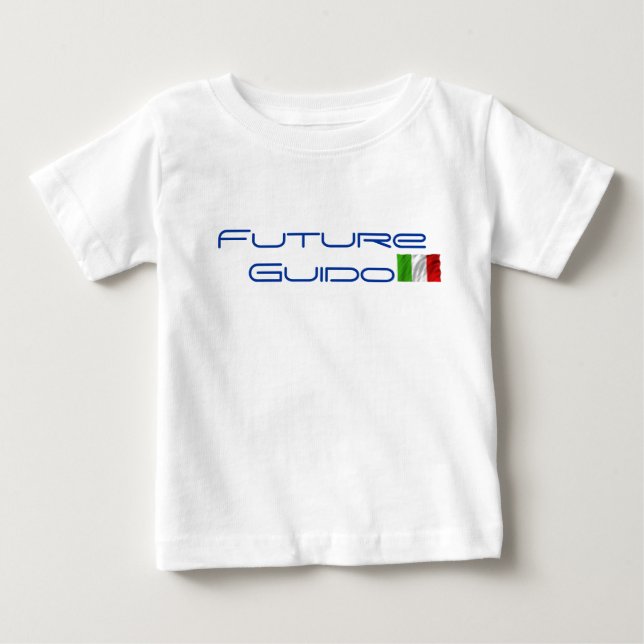 Zukünftiger Guido Baby T-shirt (Vorderseite)
