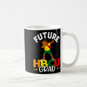 Zukünftiger HBCU-Absolvent afro schwarzer Junge Co Kaffeetasse