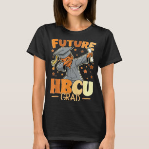 Zukünftiger Hbcu-Absolvent Dabbing Jungen Kunstwer T-Shirt