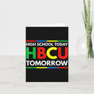 Zukünftiger HBCU-Absolvent Heute High School, morg Karte
