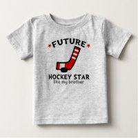 Zukünftiger Hockey-Stern mögen meinen Bruder