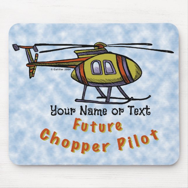 Zukünftiger Hubschrauberpilot Mousepad (Vorne)