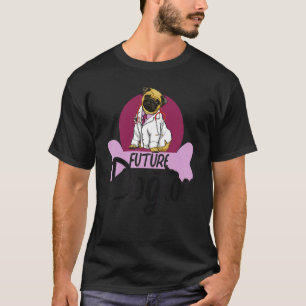 Zukünftiger Hundararzt Hund Frauen Corgi Hundeli T-Shirt