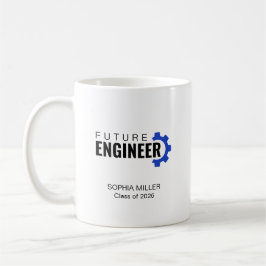 Zukünftiger Ingenieur Individuelle Abschlussfeier Kaffeetasse