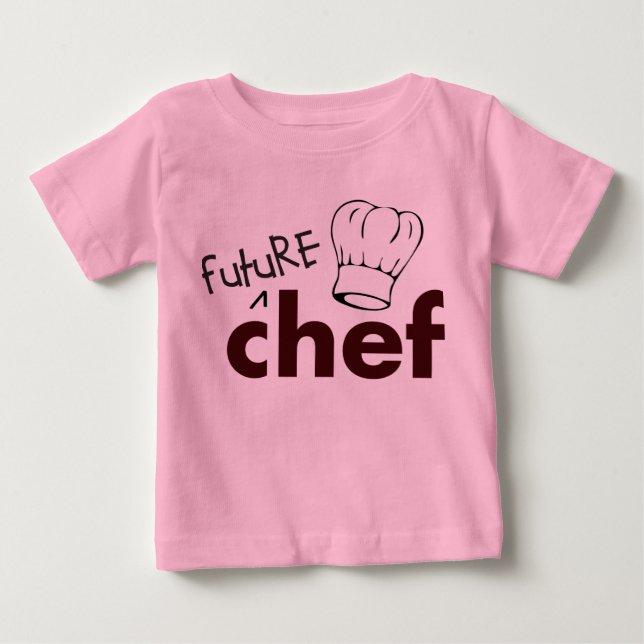 Zukünftiger Koch Baby T-shirt (Vorderseite)
