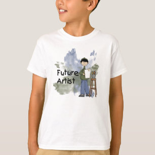 Zukünftiger Künstler-Jungen-T - Shirt