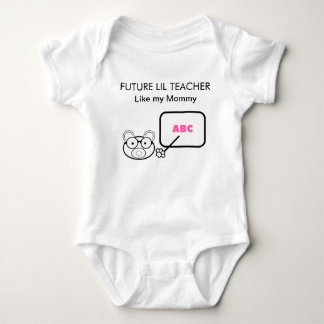 Zukünftiger Lehrer mögen Mama!!! Baby Strampler