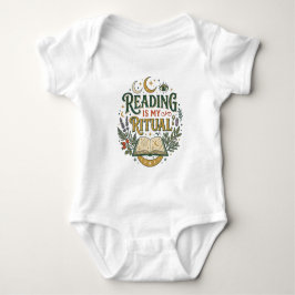 Zukünftiger Leser Lesen ist mein Ritual Himmelsbuc Baby Strampler