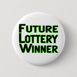 Zukünftiger Lottogewinner Button