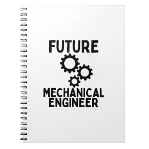Zukünftiger Maschinenbauingenieur Notizblock