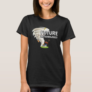 Zukünftiger Meteorologe Wetter Meteorologie Fan T-Shirt