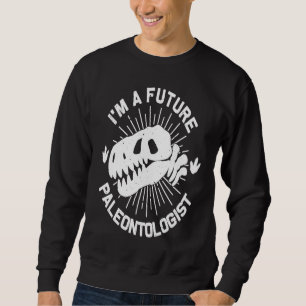 Zukünftiger Paläontologe für Kinder Jungen Paläont Sweatshirt