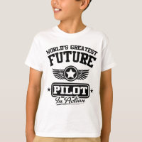 Zukünftiger Pilot in der Aktion