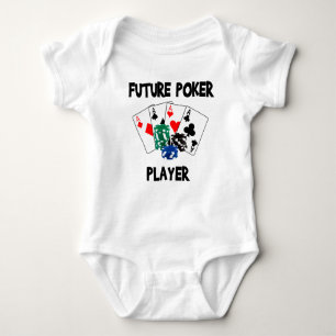 Zukünftiger Poker-Spieler Baby Strampler