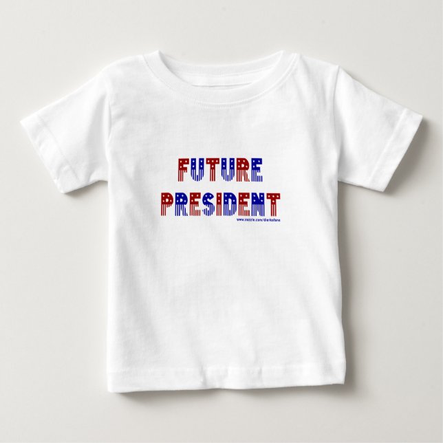 Zukünftiger Präsident Baby T-shirt (Vorderseite)