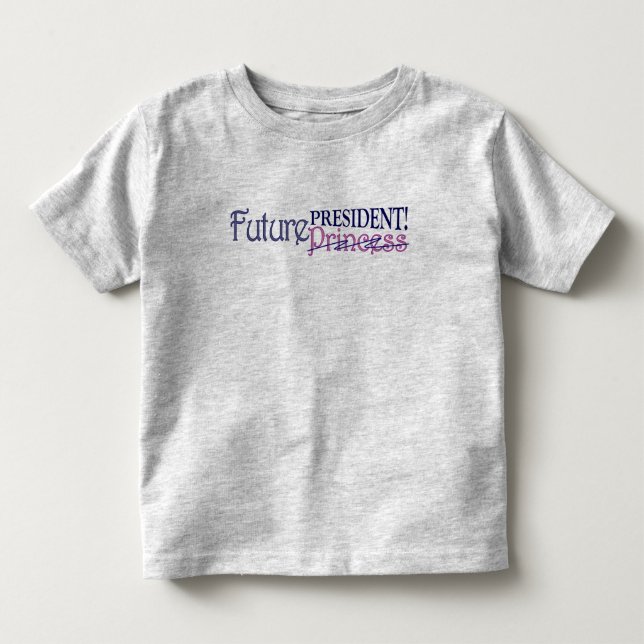 Zukünftiger Präsident Kleinkind T-shirt (Vorderseite)