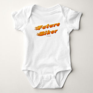 Zukünftiger Radfahrer Baby Strampler
