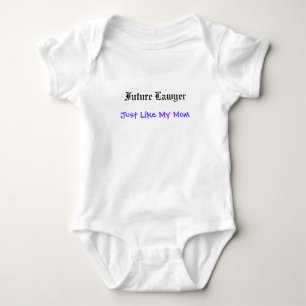 Zukünftiger Rechtsanwalt, gerade wie meine Mama Baby Strampler