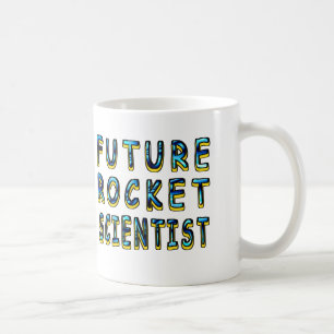 Zukünftiger Rocket-Wissenschaftler in 3D Kaffeetasse