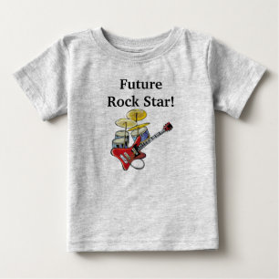 Zukünftiger Rockstar Baby T-shirt