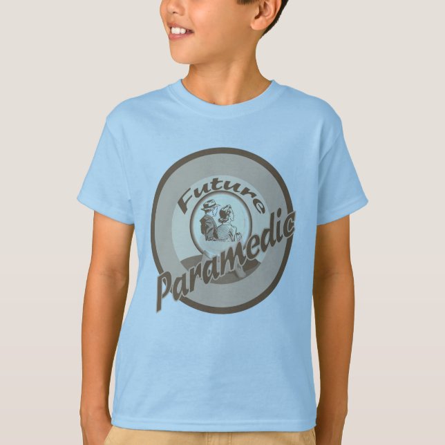 Zukünftiger Sanitäter scherzt Berufs-T - Shirt (Vorderseite)