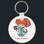 zukünftiger Schlüsselbund Doktor Schlüsselanhänger<br><div class="desc">Vollkommener Schlüsselbund zukünftige Doktoren schenken</div>
