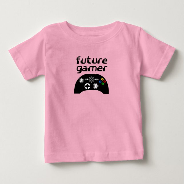 zukünftiger Spieler Baby T-shirt (Vorderseite)