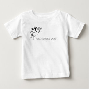 Zukünftiger sträubender Stier-Züchter Baby T-shirt
