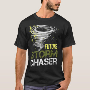 Zukünftiger Sturmjäger Wetter Tornado für Meteorol T-Shirt