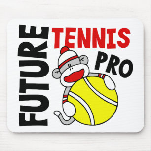 Zukünftiger Tennis-Prosocken-Affe Mousepad