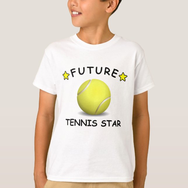 Zukünftiger Tennisstar T-Shirt (Vorderseite)