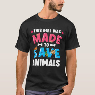 Zukünftiger Tierarzt Dieses Mädchen wurde gemacht, T-Shirt