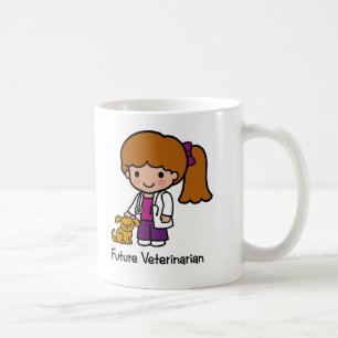Zukünftiger Tierarzt - Mädchen Kaffeetasse