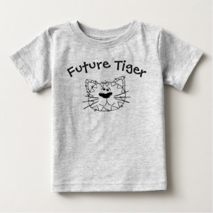 Zukünftiger Tiger-lange Hülse (wählen Sie Ihre Baby T-shirt