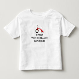 Zukünftiger Tour- de Francemeister scherzt T - Kleinkind T-shirt
