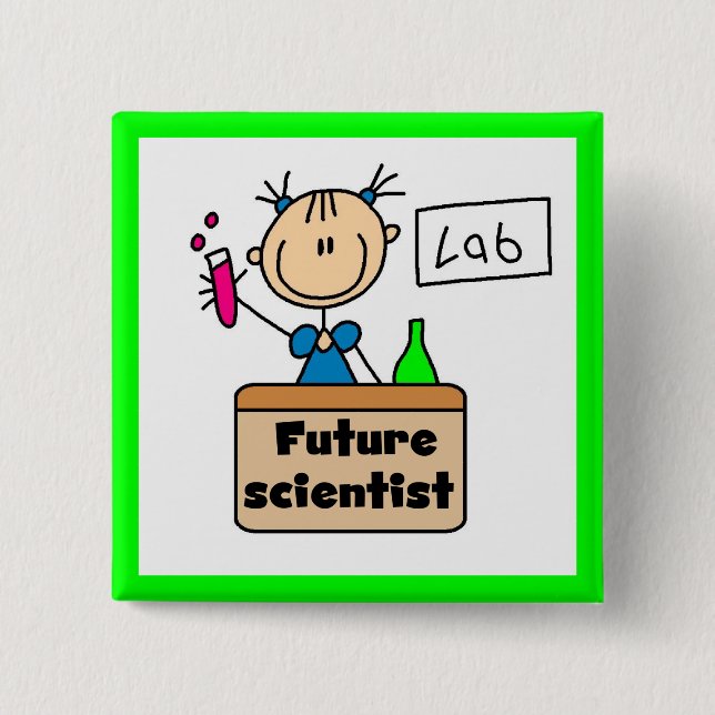 Zukünftiger Wissenschaftler Button (Vorderseite)