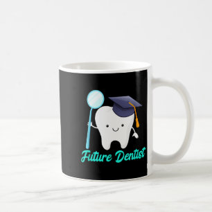 Zukünftiger Zahnarzt-Abschluss Zahnmedizinische Hy Kaffeetasse