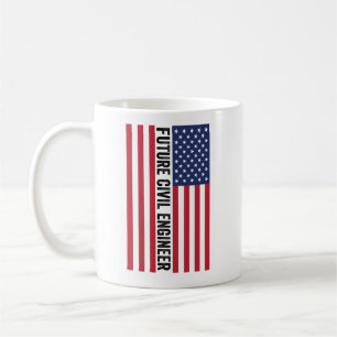 Zukünftiger Ziviler Ingenieur Kaffeetasse