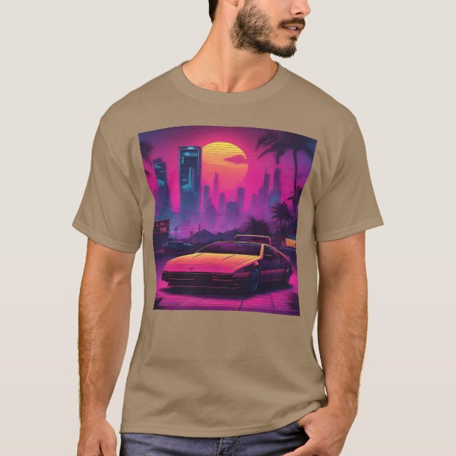 ZUKÜNFTIGES AUTO Junge T-Shirt (Vorderseite)