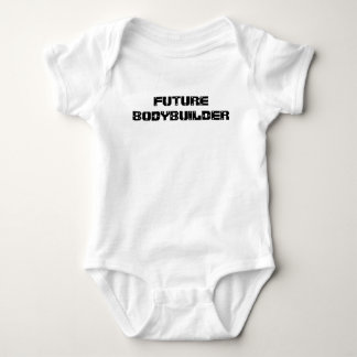 Zukünftiges Bodybuilderbabyt-shirt Baby Strampler